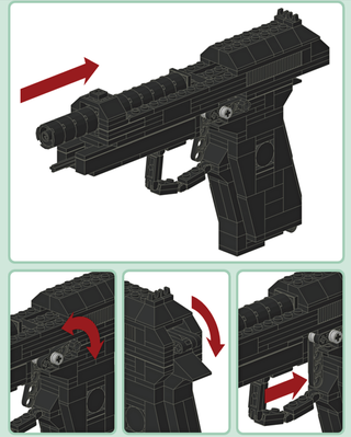 Illustration for article titled Make This Incredibly Realistic LEGO Gun